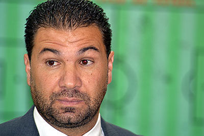 Cordero, tras la rueda de prensa de este mediodía (GRJ)