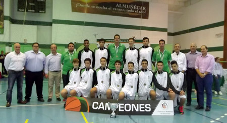 La selección malagueña se proclamó campeona en La Herradura (GRJ)