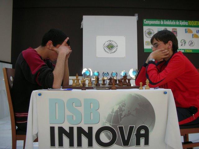 Pintor (dcha.), en la tercera ronda del Campeonato