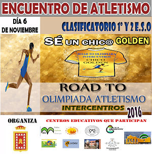 Cartel de las olimpiadas escolares bastetanas 