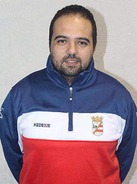 Iván Navarro, técnico del Albolote Futsal femenino 