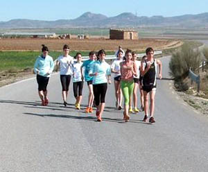 Los marchadores andaluces intensificaron entrenamientos