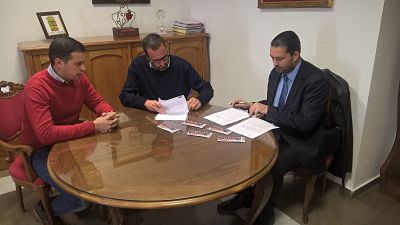 Firma del acuerdo de colaboración 