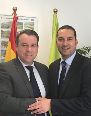 Mariano Lorente junto a Óscar Fernández (GRJ)