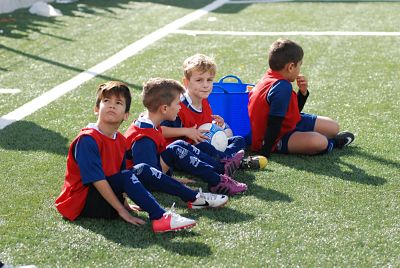 Jugadores del equipo prebenjamin 