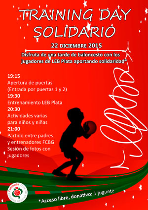 Cartel del tradicional Training Day