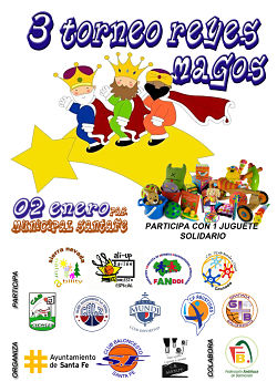 Cartel del torneo solidario 