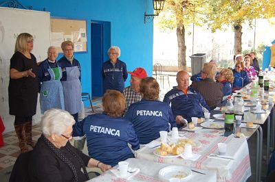 Gran activida navideña para los mayores 