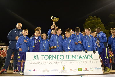 El Málaga celebra su triunfo 