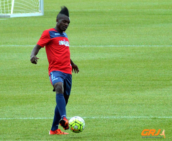 Thievy ha vuelto a entrenar con el resto de compañeros (GRJ)