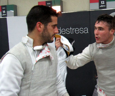 Pablo Ambel junto a Andreas Medinilla (GRJ)