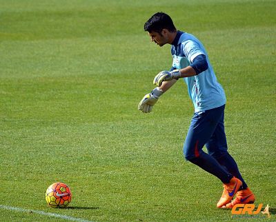 Andrés Fernández ya se ha recuperado 