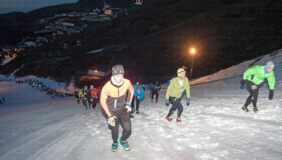 Los participantes afrontan la dura prueba 