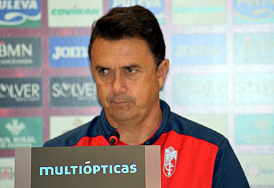 Campos, durante la rueda de prensa (GRJ)