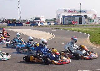 Las competiciones de Karting están de moda en Andalucía