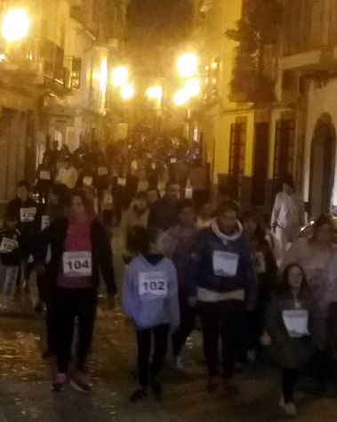 Montefrío se volcó con la prueba solidaria 
