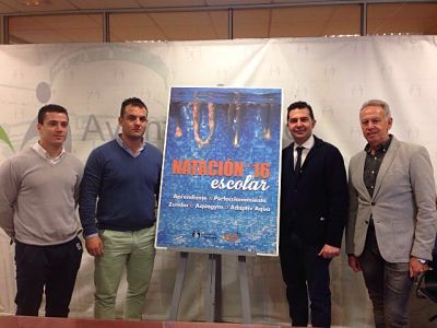 Presentación del programa de natación en Maracena 