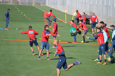 El trabajo físico ha sido el protagonista 