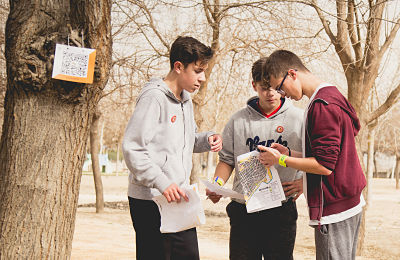 Algunos de los participantes en la prueba 