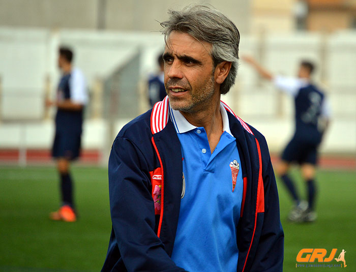 Roberto Cuerva, entrenador del Guadix CF (GRJ)