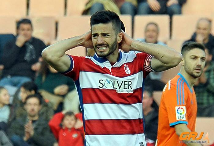 Fran Rico tras la última derrota en casa ante el Valencia (BALDOMERO)