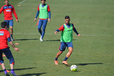 Javi Márquez ha trabajado con normalidad 