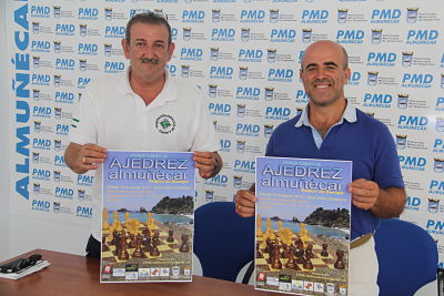 Andrés Palacios en una de las presentaciones 