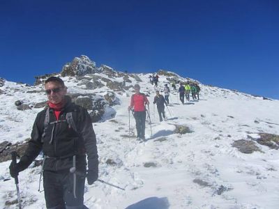 Uno de los momentos de la ruta 