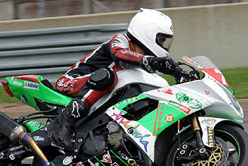 Álvaro Molina durante la prueba celebrada en Le Mans (GRJ)