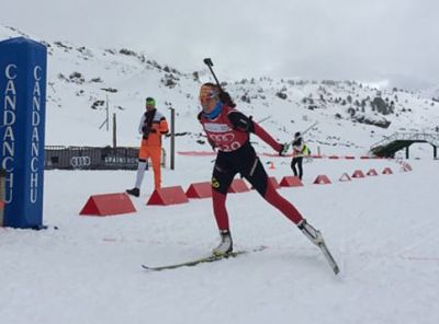 Padial subió a lo más alto del pódium 