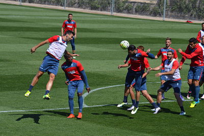 Vuelta a los entrenamientos 