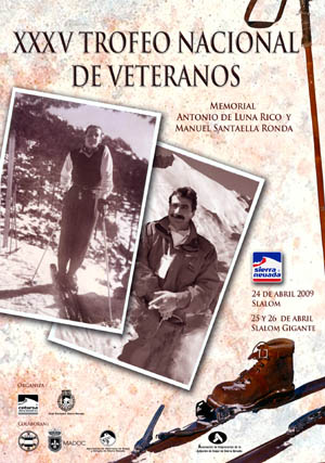 Cartel del XXXV Trofeo Nacional de Veteranos (GRJ)