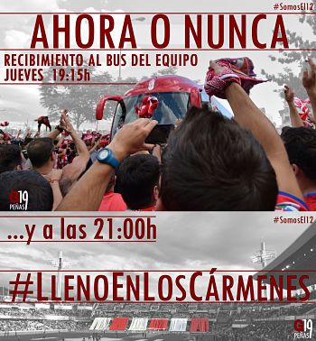 La afición apoyará al equipo