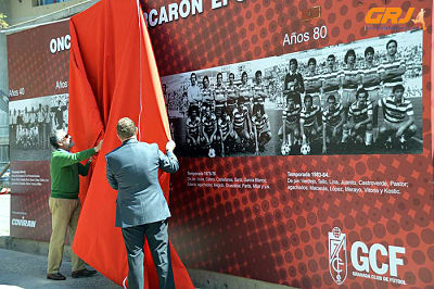 Inauguración de la puerta de los onces históricos (LÁZARO)