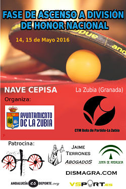 Cartel de la fase de ascenso 