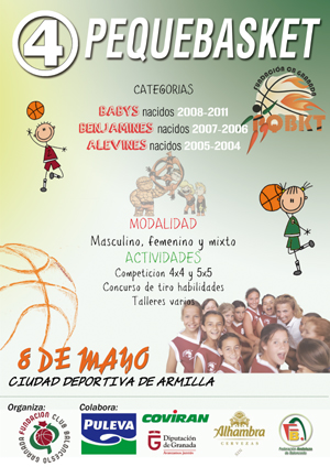 Cartel del encuentro de la Fundación CB Granada