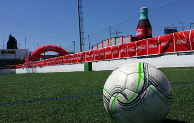 Todo listo para la Copa Coca-Cola 