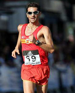 Paquillo Fernández, atleta granadino