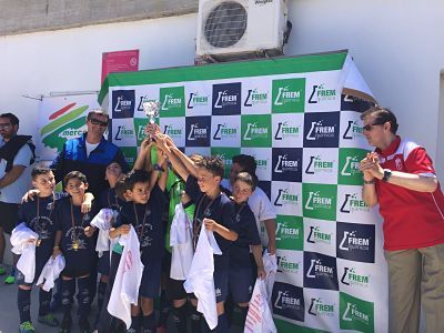 El equipo del Puerto celebrando su título 