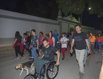 Participantes en la ruta inclusiva 