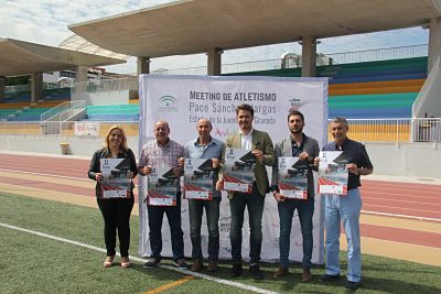 Presentación del meeting de atletismo 