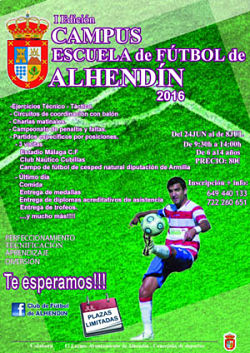 Cartel del campus de Alhendín 