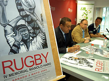 Un momento de la presentación del IV Memorial Manuel Haro Vallejo