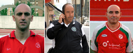 Rufo Collado, Antonio Álvarez y José Luis Garre (GRJ)