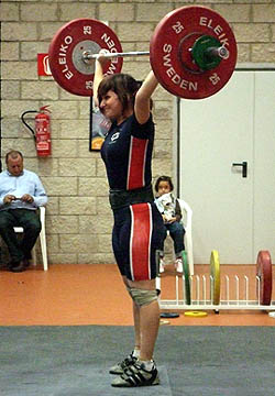 Tania Morillas, levantadora granadina (GRJ)