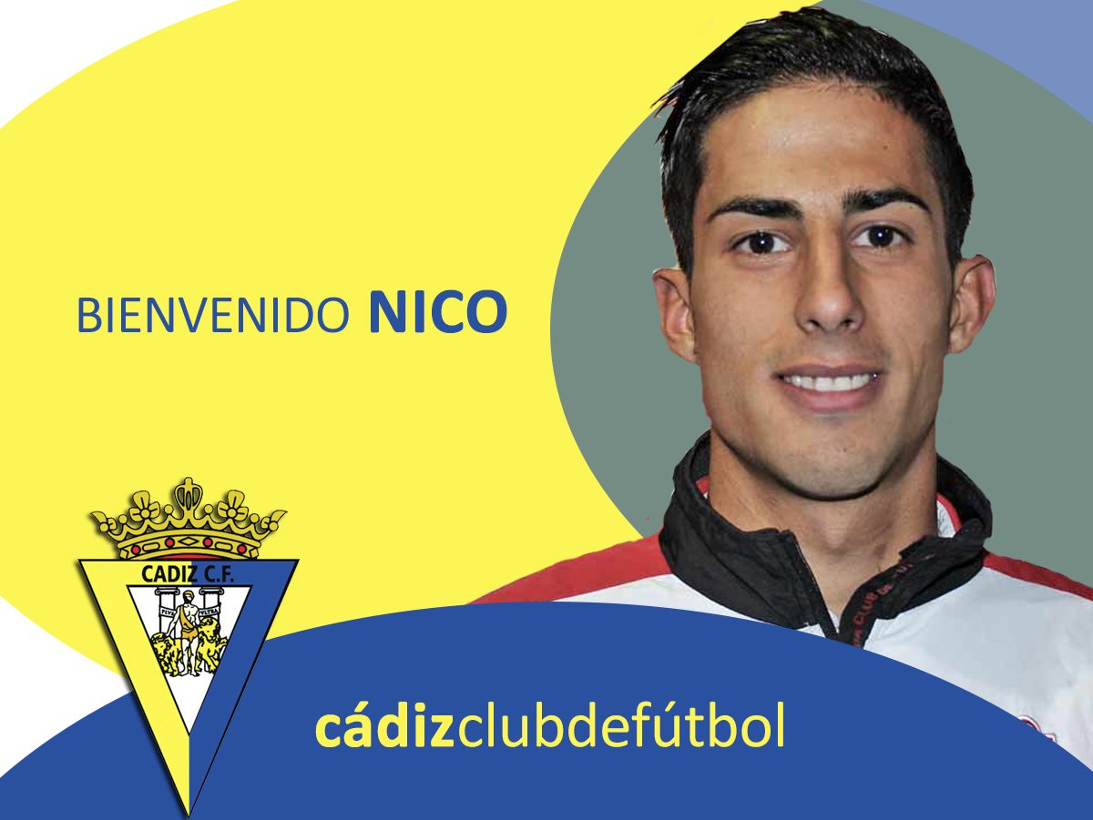 Nico, tras fichar por el Cádiz (CADIZ CF)
