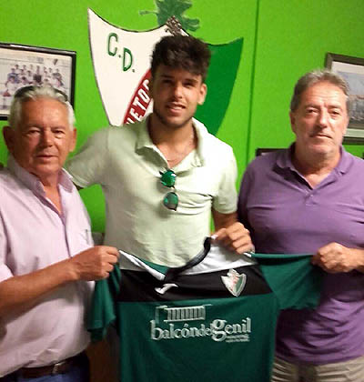 Borja, una de las últimas incorporaciones, en su presentación (GRJ)
