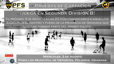 El conjunto peligreño busca nuevos talentos 