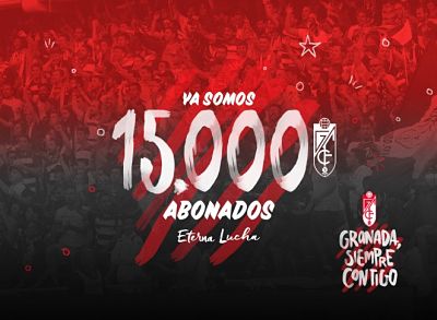 El Granada rompe la barrera de los 15.000 abonados 