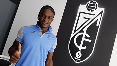 Angulo visitó la Ciudad Deportiva (GRANADA CF) 